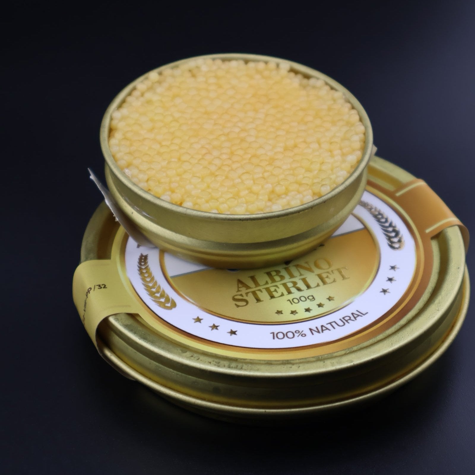 Almas Caviar – rare golden sturgeon roe from Albino Sterlet. Naturally luminous caviar with a buttery, smooth flavor. Premium gourmet caviar for fine dining, luxury gifts, and special occasions. Buy Almas Caviar online with free overnight shipping.