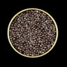 Beluga Hybrid Caviar – large gray sturgeon roe with bold, savory umami flavor. Premium Bester caviar, sustainably sourced for gourmet dining and luxury experiences. Buy fresh Beluga Hybrid Caviar online with free overnight shipping.